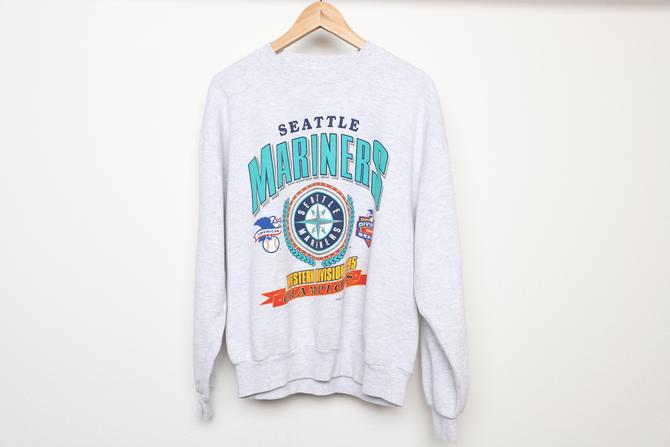 Shirtzi Vintage Seattle Mariner Crewneck Sweatshirt / T-Shirt, Mariners Est 1977 Sweatshirt, Seattle Baseball Game Day Shirt, Retro Mariners Shirt