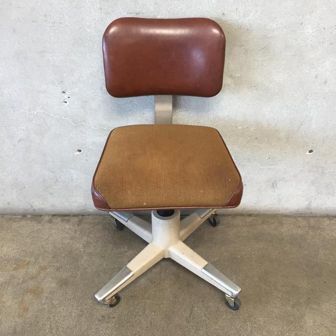 Vintage Industrial Mcdowell Tanker Desk Chair From Urban Americana