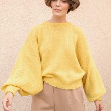 Atelier Delphine Balloon Sleeve Sweater