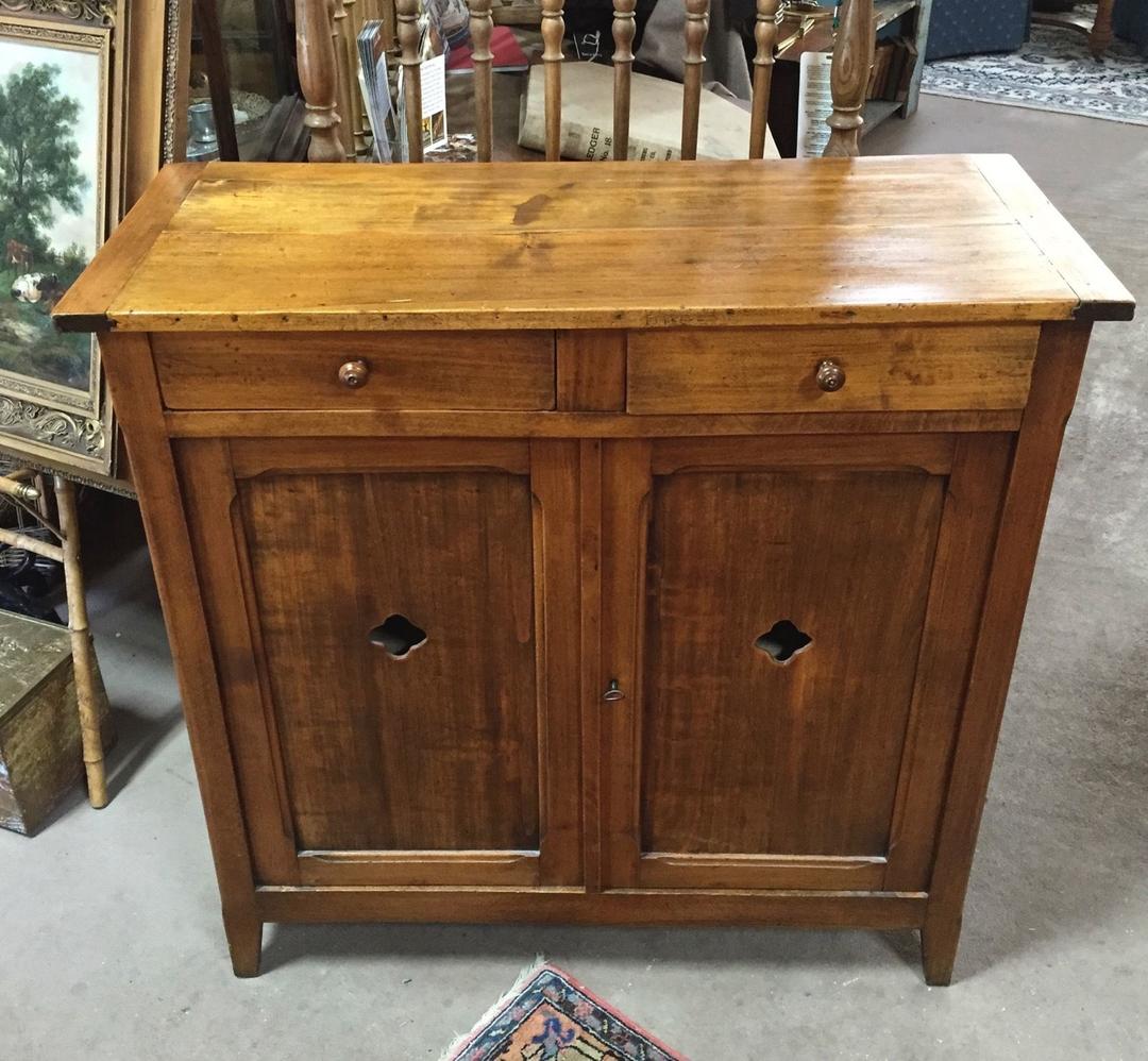 Antique Primitive American Double Jelly Cupboard Cabinet Pie Safe