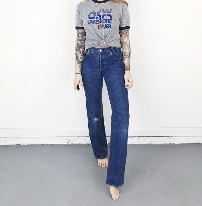 70's Levi's 701 Student Fit Jeans / Size 23 24 | Noteworthy ...