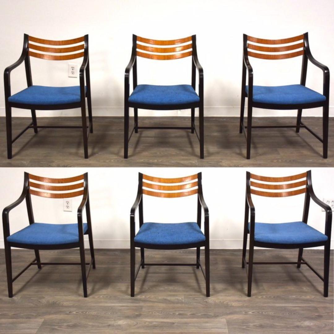 Harvey Probber Dining Chairs Set of 6 Mixed Modern Nashua, NH