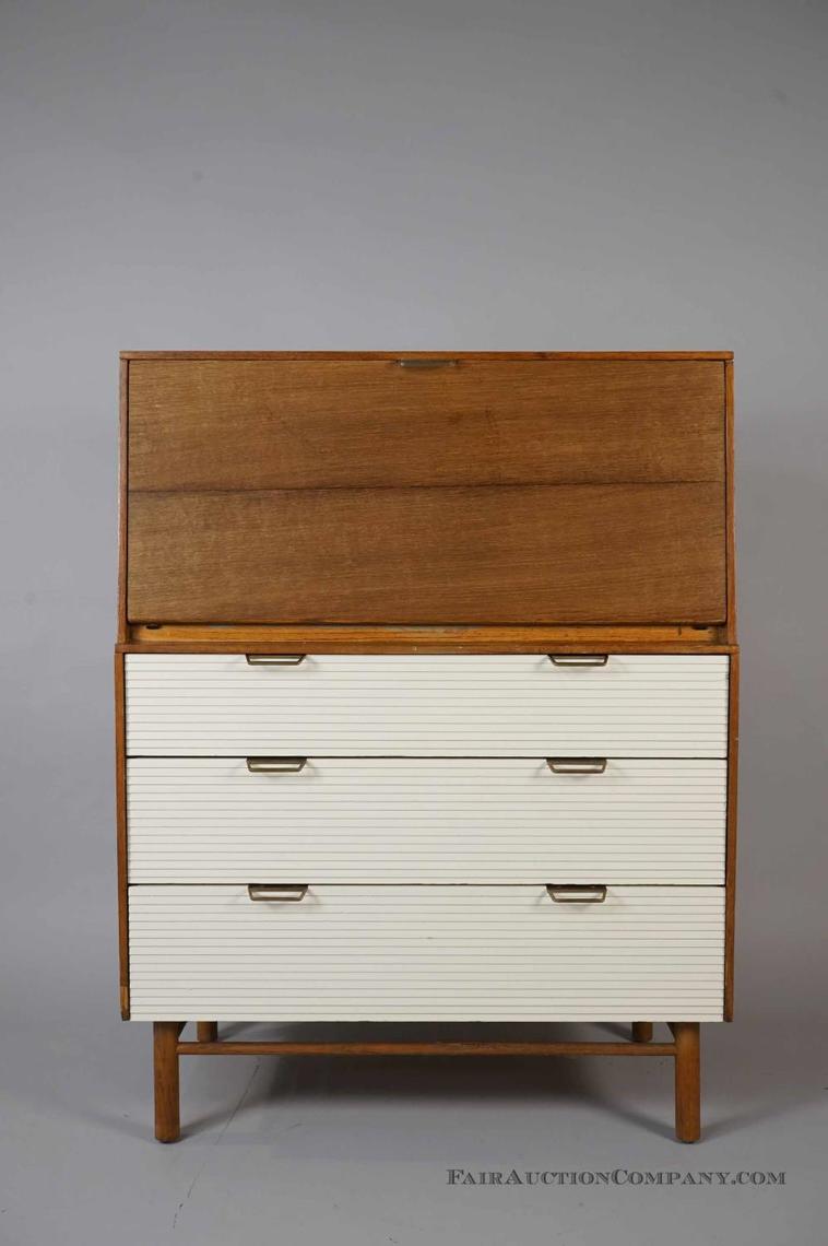 Mid Century Raymond Loewy For Mengel Desk From Fair Auction Co Of