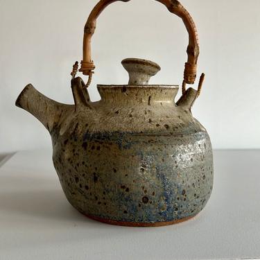 Vintage Clay Tea Pot, kettle, tea pot 