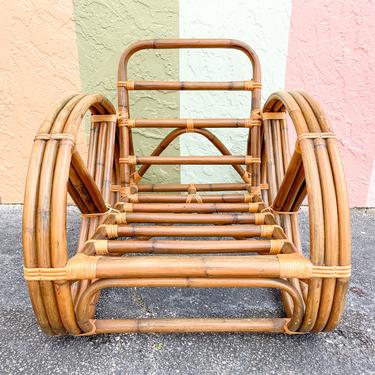 Sweet Rattan Pretzel Chair