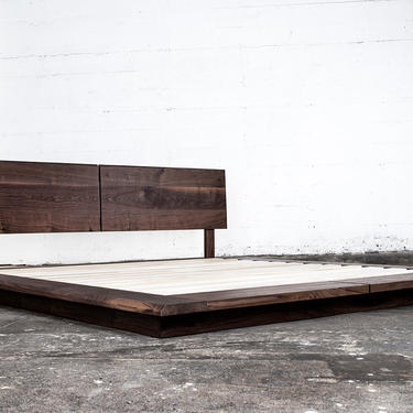 Rift Loft Bed, Walnut