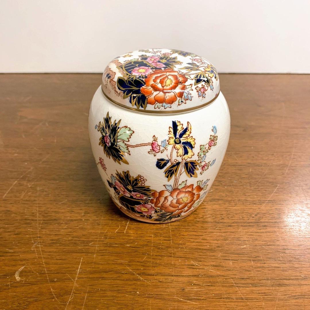 Vintage Masons Ironstone Mandarin Prunus Jar | Over the Years | Silver ...