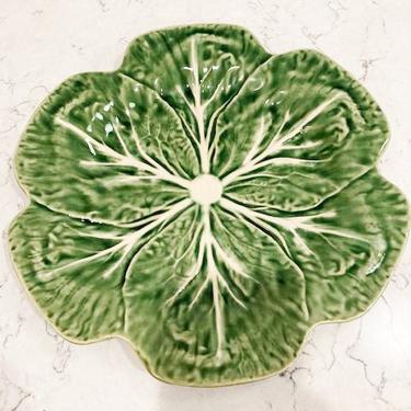 Vintage Green Cabbage Bordello Pinneiro Made in Portugal by LeChalet
