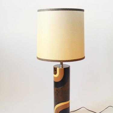70s  PIERRE CARDIN  table  lamp , USA 