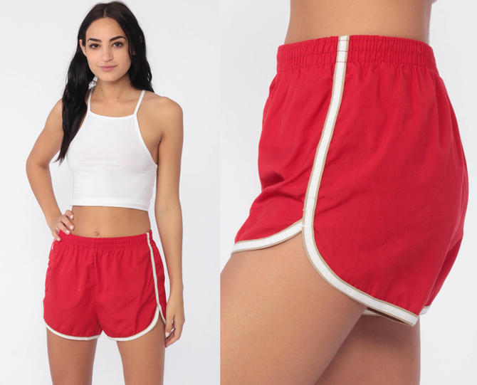 Retro gym shorts womens online