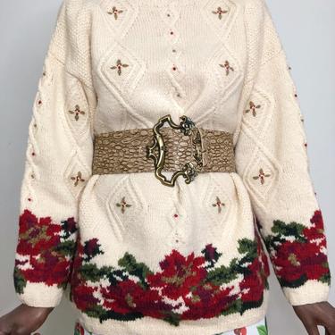 Vintage LL Bean Oversized Wool Sweater
