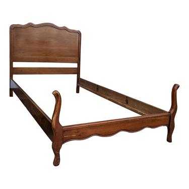 COMING SOON - Vintage Cherry French Provincial Twin Bed Frame