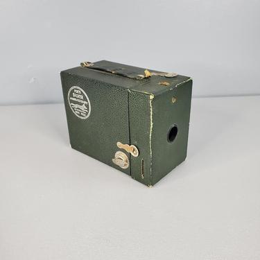 Vintage Eastman Kodak The Fox Company Green Box Camera 