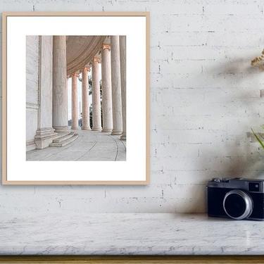 Travel Photography, Washington DC Print, Jefferson Memorial Photo, Washington Monument Wall Art, Washington DC Cityscape Photo, Travel Print 