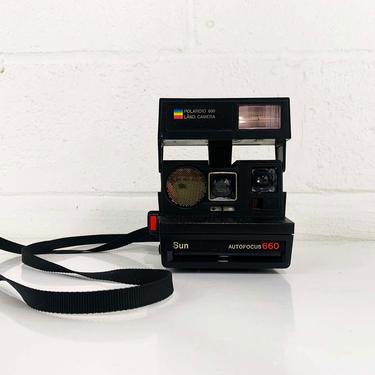 Vintage Polaroid Sun660 Autofocus 600 Instant Film Photography Impossible Project Believe in Film Polaroid Originals 