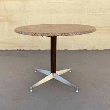 Reclaimed Vintage Granite Side Table