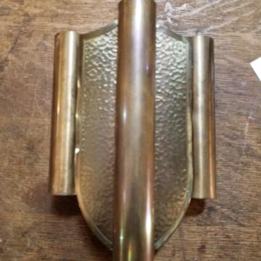 Vintage brass door bell chime