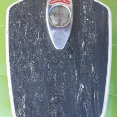 Vintage 1950 Bathroom Scale Health O Meter 