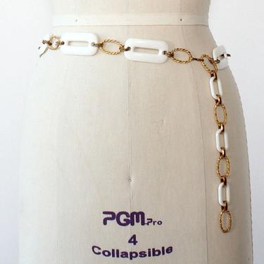 Mod Rectangle Chain Belt XS-L