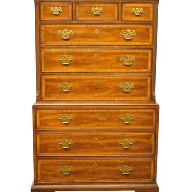 HENREDON FURNITURE 18th Century Portfolio Collection 38" Chest on Chest 1593 