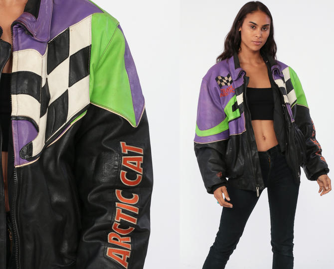 Arctic cat shop leather jacket