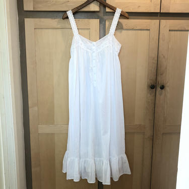 Vintage White Prairie Dress- Victorias Secret Nightgown- SMALL | Love It -  Los Angeles, CA | ATTIC