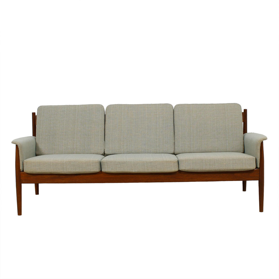 Danish Modern Grete Jalk for France & Sons Teak Sofa | Modern Mobler ...