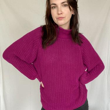 Vintage Sweater/ Turtleneck/ Vintage Turtleneck/ Medium/ Large 