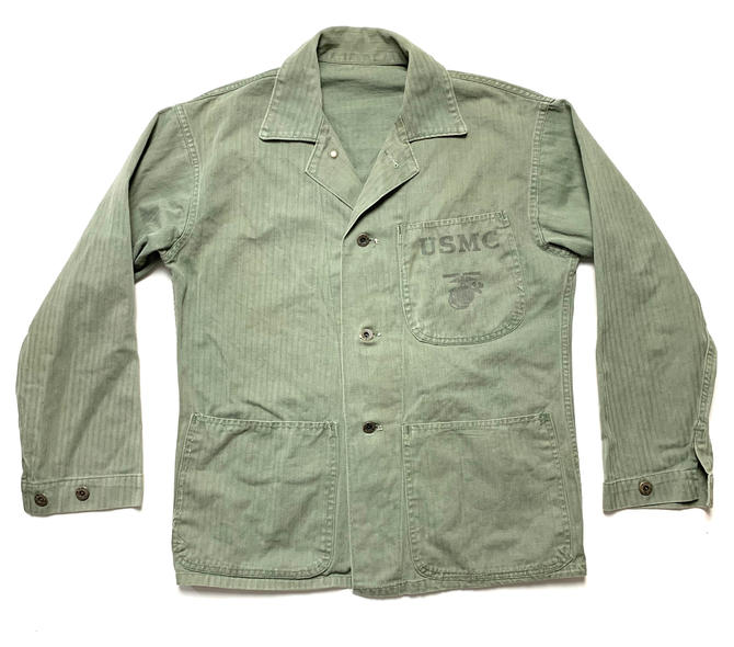 Vintage WWII P41 US Marine Corps Utility Shirt / Jacket size