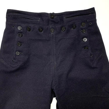Vintage 1940s Deck Pants Overalls Pants WWII Overalls | Shop Exile
