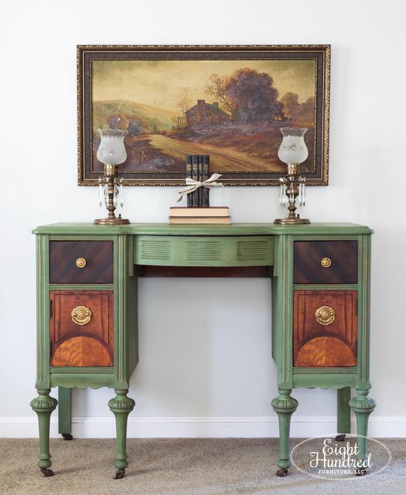 Vintage Makeup Vanity/Desk Eight Hundred Furniture Southeast PA