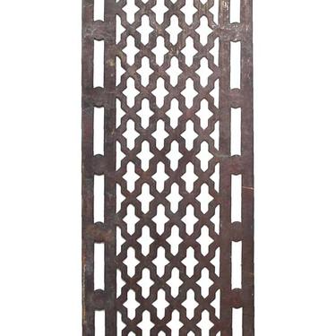 Antique 8.75 in. Traditional Cut Out Brass Door Push Plate