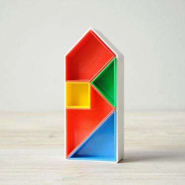 Vintage One Way Puzzle, Milton Bradley Shape Puzzle, | Little Dog