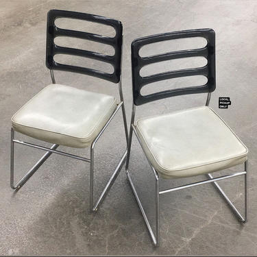 LOCAL PICKUP ONLY ———— Vintage Chromcraft Dining Chairs 