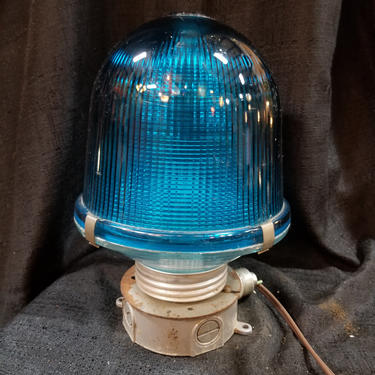 Vintage Holophane Semi Flush mount 7.5 x 11