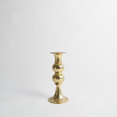 Vintage Brass Taper Candlestick Holder 