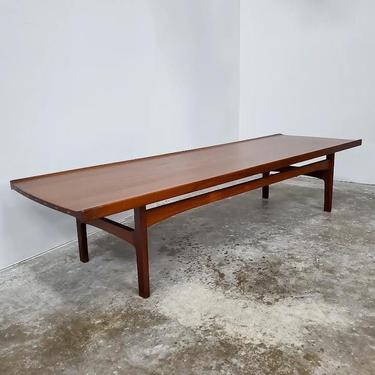Tove & Edvard Kindt - Larsen for Seffle Mobelfabrik 6 ft Coffee Table (Please Read Shipping Info in Description) 