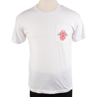 Chrome Hearts Red Dagger Print Tee - White | Wasteland | Los