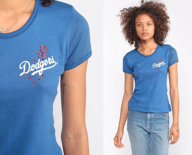 L.A. Dodgers Blue Crew Vintage Dodgers Team Baseball 90s 80s