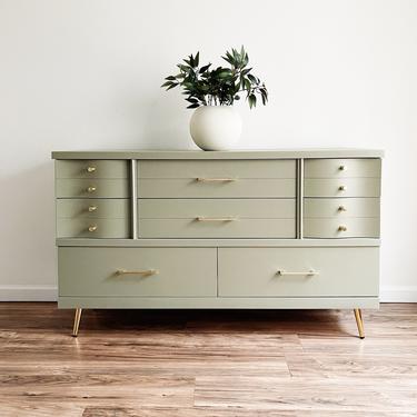 Sage Green Dresser | Made New Design | Middletown, CT