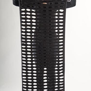 Perforated Knit Scarf