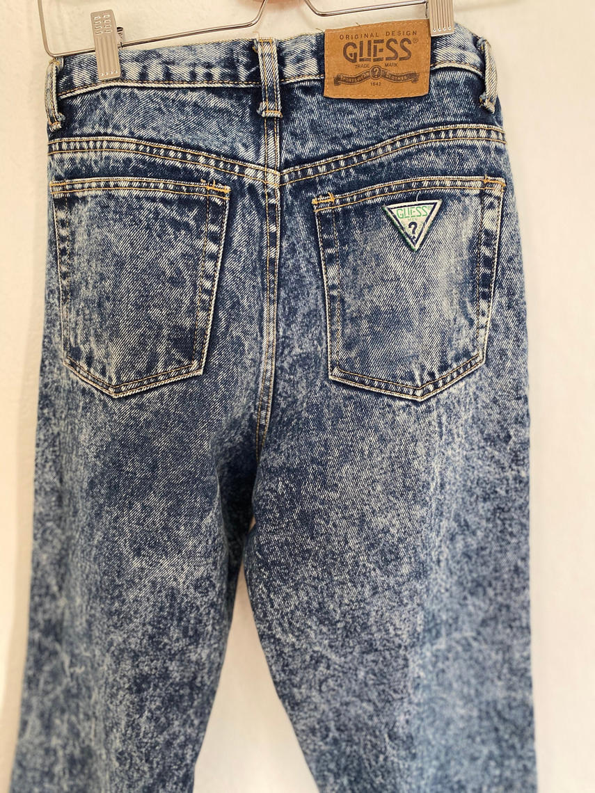 80 s Vintage GUESS Jeans 31 x 29 men s vintage acid wash Retrospect Vintage Fashion San Francisco CA