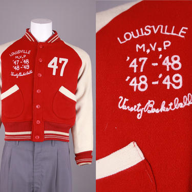 vintage 1980s 90s LOUISVILLE Slugger major league BASEBALL letterman jacket, Cairo Vintage