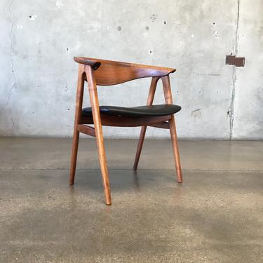 Vintage Dux Compass Chair by Erik Kirkeguard
