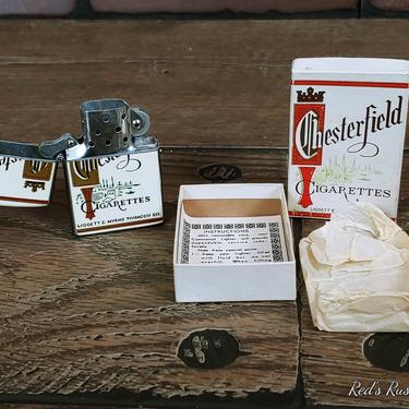 chesterfield cigarette lighter Vintage Chesterfield Lighter with Original Box | Reds Rusty Relics -  Blaine, MN