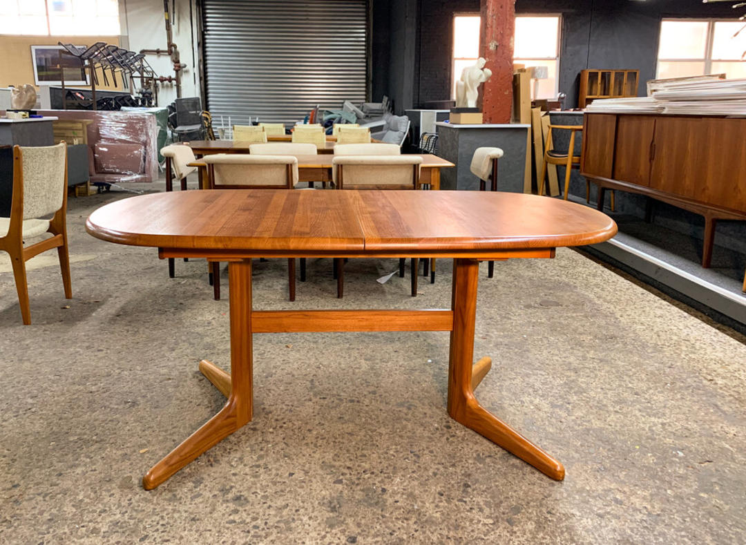 Danish teak extension table | Midcentury Furniture Warehouse of ...