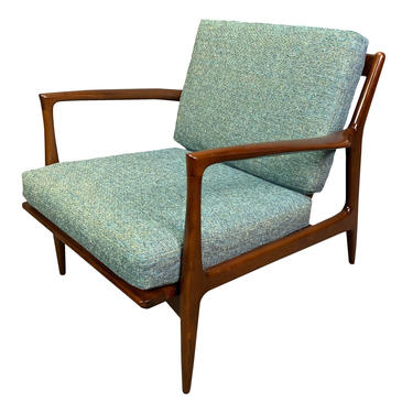 Vintage Danish Mid Century Modern Lounge Chair by Kofod Larsen for Selig 