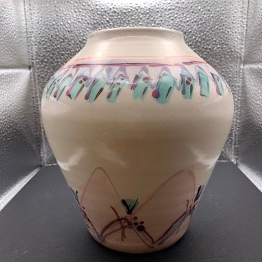 1970s Glazed Vase 