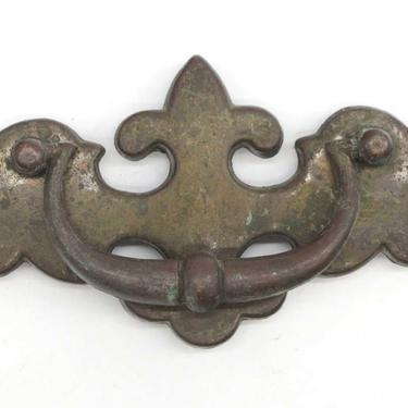 Vintage Traditional 5.25 in. Brass Bail Drawer Pull