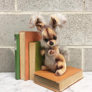 Vintage Kamar Plush Rabbit Retro 1960s Mid Century Modern + Bunny + Poseable Ears + Arry + 3315 + Collectable + Made in Japan 